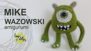 Tutorial Mike Wazowski Amigurumi [upl. by Assin844]