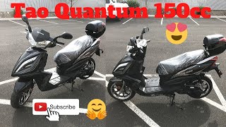 TaoTao Quantum Titan 150 Scooter Review In Black [upl. by Chute]