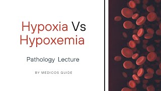 Hypoxia Vs Hypoxemia  Pathology  by Medicos Guide [upl. by Yelrak]