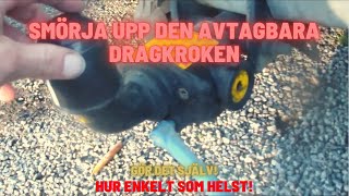 Smörjer Upp Fastrostad Avtagbar Dragkrok Volvo [upl. by Walley107]