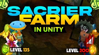 BUFFED SACRIER FARM IN DOFUS UNITY [upl. by Nadab]