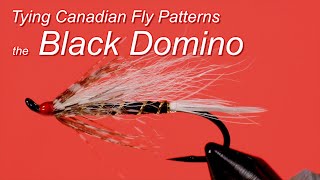 Tying Canadian Fly Patterns the Black Domino bt Pierre Leblanc [upl. by Germayne]