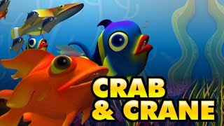 Crane and Crab  malayalam Nursery story  Panchathanthra story from Manchadi manjadi [upl. by Gamin]