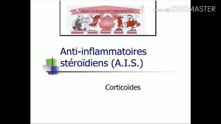 Pharmacologie1er cours  Les antiinflammatoires stéroïdiens AIS [upl. by Attevaj]