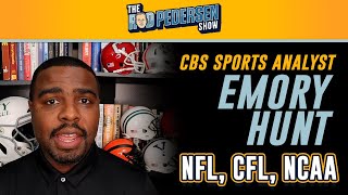 CFL NFL and NCAA Football Talk with CBS Sports Analyst Emory Hunt [upl. by Carter869]