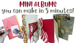 Mini Albums You Can Make in 5 Minutes [upl. by Namia643]