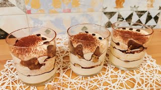 Tiramisu pici pe jos de cat de bun este 🎂 Rețeta TIRAMISU clasic dar in PAHAR CoolinariaRomania [upl. by Johiah]