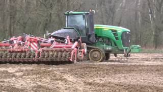 Bodenbearbeitung XXXL 2013 mit John Deere 9630T Raupe mit Horsch Tiger 8 LT Grubber [upl. by Lomasi117]