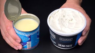 Whip condensed milk with mascarpone And make this delicious dessert in 5 minutes [upl. by Enimsay170]