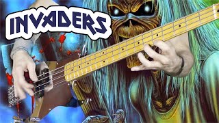 INVADERS Bass amp Drums Only Iron Maiden [upl. by Even907]