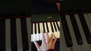 Bohemian Rhapsody Intro Easy Piano Tutorial piano queen tutorial shorts [upl. by Yrrak]