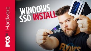 How to install Windows on your new SSD  OS install [upl. by Ahseenat533]