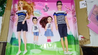 Barbie Sahiba Ep64 Barbie Doll AlI Day RoutineIn in Indian Village Barbie doll Bedtime story [upl. by Inalaeham]