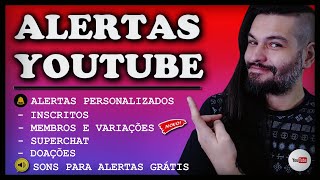 USE NO OBS STREAMLABS  COMO CONFIGURAR TODOS ALERTAS NA LIVE DO YOUTUBE [upl. by Aro233]