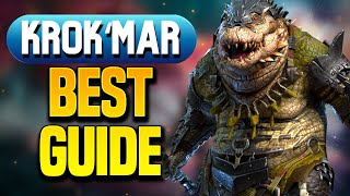 KROKMAR THE DEVOURER  A TRUE MONSTER Build amp Guide [upl. by Hgielek673]