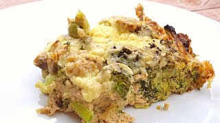 Keto Crustless Quiche Recipe  SO EASY AND TASTY Low Carb Dinner Recipe [upl. by Hobey]