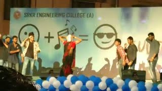 Deo deo song performance  SRKR engineering college Annual day celebrations2018 [upl. by Aisiat]