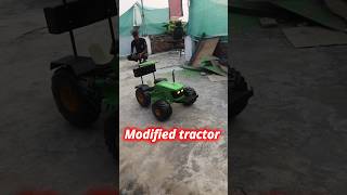 DIY John Deere tractor  tochan King 👑🚜🚜 modified tractor rc rkg [upl. by Epoillac]