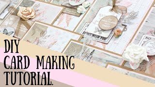 DIY Card Making Tutorial [upl. by Elleunamme315]