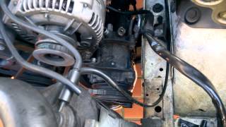 1993 Volvo 940 AC Frustrations  Compressor Lines Etc FML [upl. by Enra]