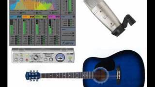 Behringer C1 amp MIC800 Oasis  Outta Time acoustic cover [upl. by Euqinu222]