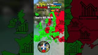 Are Mcdos In Your Country Decreasing or Increasing europe mapper viralvideo subscribe shorts [upl. by Baldwin887]