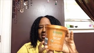 3rd RELAXER UPDATE Mizani Butter Blends Mild Formula  TJs Hair [upl. by Ateiluj]