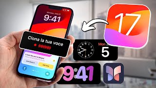 10 NUOVE FUNZIONI di iOS17 che amerai su iPhone [upl. by Maillliw]