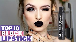 Most Amazing Black Lipsticks in 2023 [upl. by Coe]