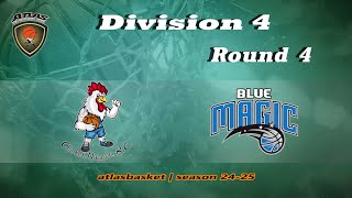 Atlasbasket  Div 4Round 4  CHICKEN NUGGETS vs BLUE MAGIC [upl. by Lucien]