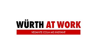 Würth  Vedante Cola MS INSTANT [upl. by Eboj]