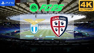 FC 25  Lazio vs Cagliari  Italia Serie A 2425  PS5 4K60 [upl. by Theobald]