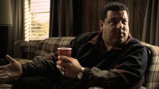 The Sopranos  Junior ruins Hugh DiAngeliss surprise party [upl. by Ysset]