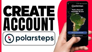 How to Create Polarsteps Account on phone 2024 [upl. by Linnet]