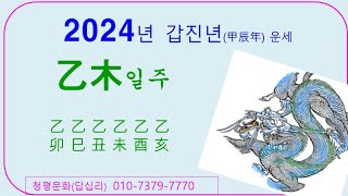 2024년 갑진년 운세을목일주 [upl. by Noleta730]