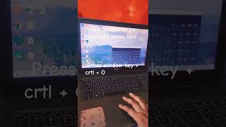 Laptop me Shortcut screen per kaise laye keyboard windows10 laptop trendingshorts viralshort [upl. by Atineb]