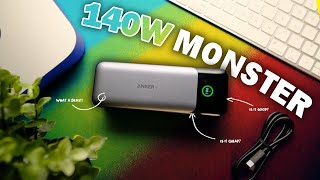 Anker’s MONSTROUS 140W Power Bank  Anker 737 Review [upl. by Aizitel]