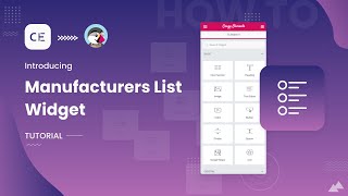 How to Use Manufacturers list Widget Using Crazy Elements  PrestaShop  Elementor Page Builder [upl. by Rofotsirk993]