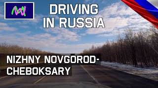 Driving in Russia Nizhny Novgorod  Cheboksary  Scenic Drive  FollowMe [upl. by Quiteri]