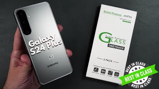 Galaxy S24 Plus AmFilm Glass Screen Protector  Drop amp Scratch Tests [upl. by Ingles]