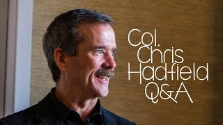 Astronaut and Photographer Chris Hadfield Space Photography Interview QampA [upl. by Hassett426]