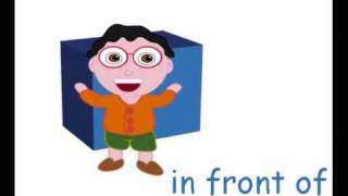 Prepositions of place English flashcards for children KIDSCLANCOM [upl. by Steffie185]