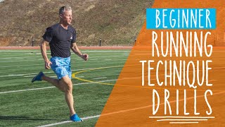 Running Technique Drills  3 Drills For Beginners [upl. by Lesig]