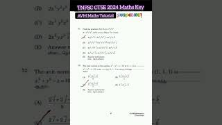 tnpsc  ctse  419 Mathematics Key 8  block health statistician  statistical investigator [upl. by Alpheus]