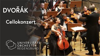 DVOŘÁK Cellokonzert hMoll op 104  Universitätsorchester Regensburg • Cosima Federle • Arn Goerke [upl. by Gail]