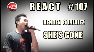 DENDEN GONJALEZ  SHES GONE  STEELHEART COVER BRAZILIAN REACTION [upl. by Merrielle]