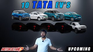 10 Tata Electric Cars Coming in 5 years [upl. by Alleiram882]