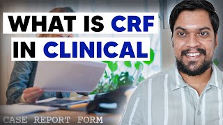 What is CRF in Clinical SAS   Case Report Form CRF [upl. by Epoh292]