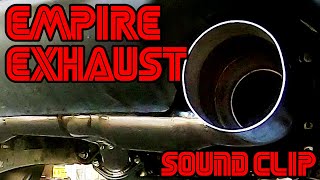 Lancer Ralliart Empire Exhaust Sound [upl. by Ehcor]