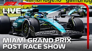 LIVE Miami Grand Prix PostRace Show [upl. by Eyahs]